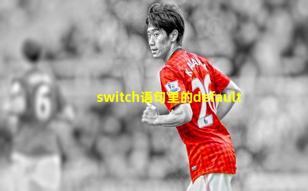 switch语句里的default