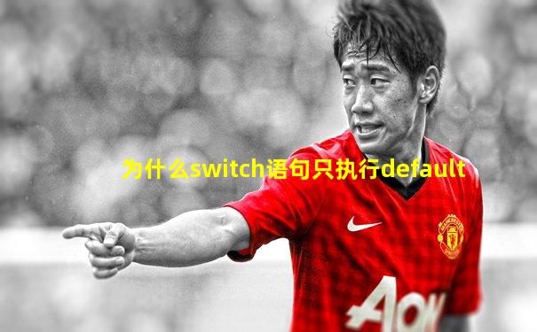 为什么switch语句只执行default
