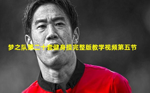 梦之队第二十套健身操完整版教学视频第五节