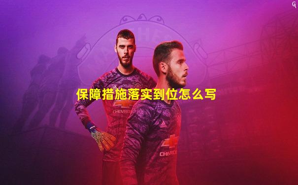 保障措施落实到位怎么写